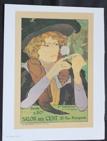 S. Appelbaum – Lithografie französischer Werbeplak