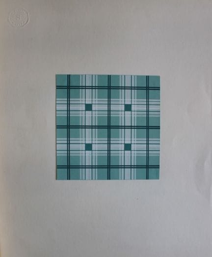 Original-Gouache-Entwurf im Art-Déco-Stil von A. S