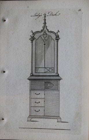 Society of Upholsterers - Lady's Desk 1765.

This 