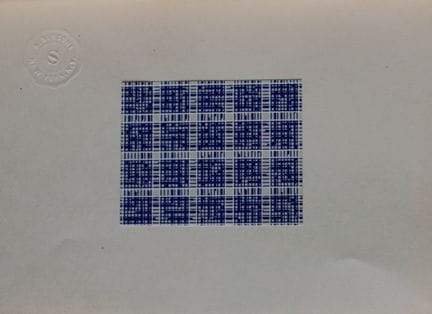 Original-Gouache-Entwurf im Art-Déco-Stil von A. S