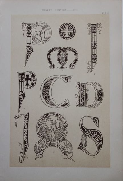 Tymms und Digby Wyatt – Chromolithografie aus „The
