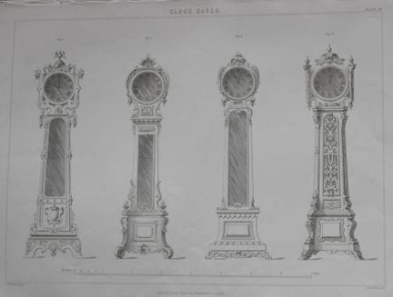 P Thomson -  Clock Cases engraved by JH Le Keux 18