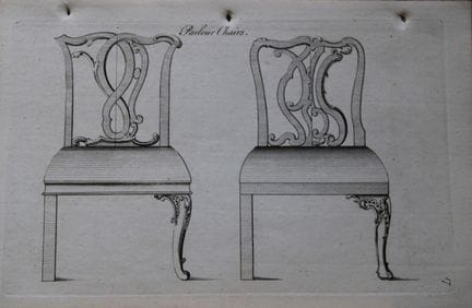 Manwaring - Engraving of Parlour Chairs 1765.

Thi