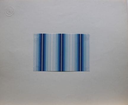 Original-Gouache-Entwurf im Art-Déco-Stil von A. S