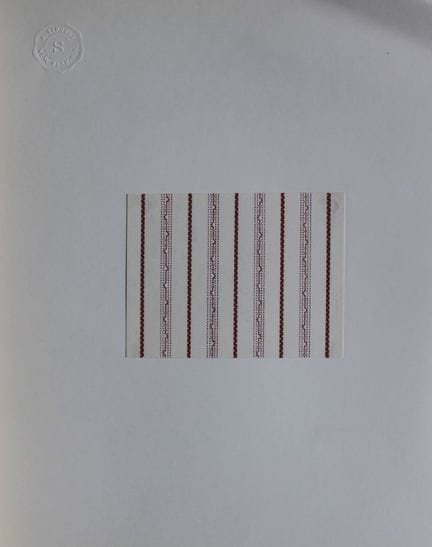 Original-Gouache-Entwurf im Art-Déco-Stil von A. S