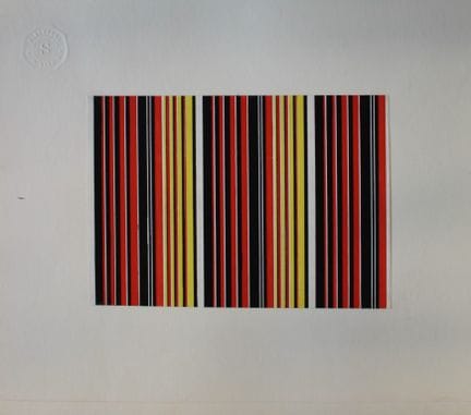 Original-Gouache-Entwurf im Art-Déco-Stil von A. S