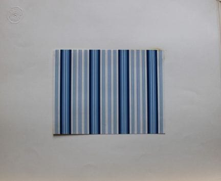 Original-Gouache-Entwurf im Art-Déco-Stil von A. S