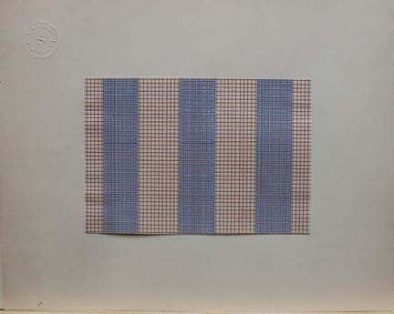 纽约A. Sirooni公司原版水粉画艺术装饰风格设计稿，约1920-1950年。

这是一款专为纽