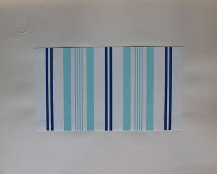 Original-Gouache-Entwurf im Art-Déco-Stil von A. S