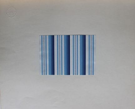 Original-Gouache-Entwurf im Art-Déco-Stil von A. S