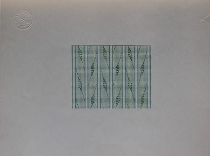 纽约A. Sirooni公司原版水粉画艺术装饰风格设计稿，约1920-1950年。

这是一款专为纽