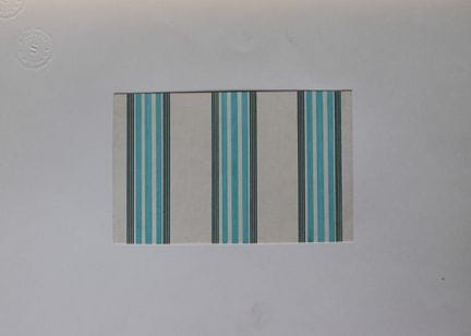 Original-Gouache-Entwurf im Art-Déco-Stil von A. S