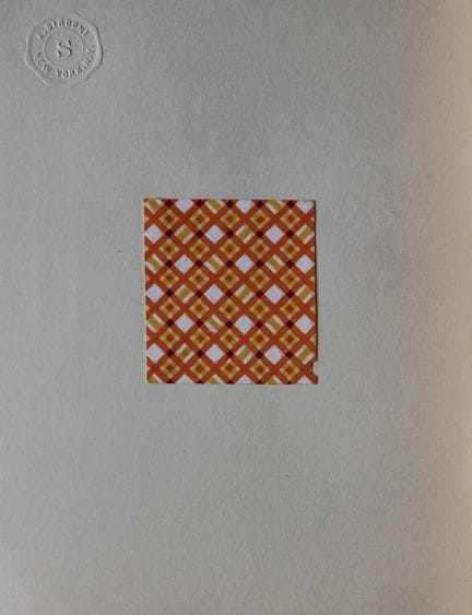 Original-Gouache-Entwurf im Art-Déco-Stil von A. S