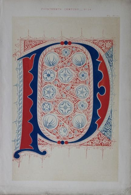 Tymms und Digby Wyatt – Chromolithografie aus „The