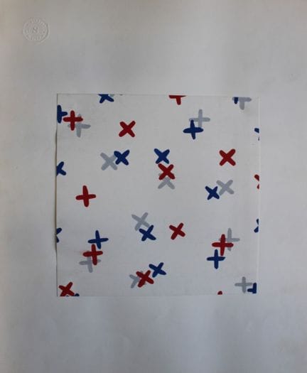 Original-Gouache-Entwurf im Art-Déco-Stil von A. S