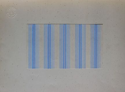 Original-Gouache-Entwurf im Art-Déco-Stil von A. S