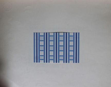 Original-Gouache-Entwurf im Art-Déco-Stil von A. S