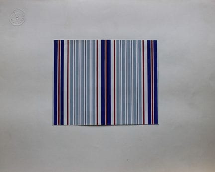 Original-Gouache-Entwurf im Art-Déco-Stil von A. S