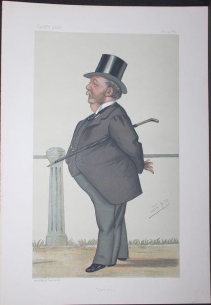 Captain Arthur Gooch - Goochie by Spy 1882.

This 