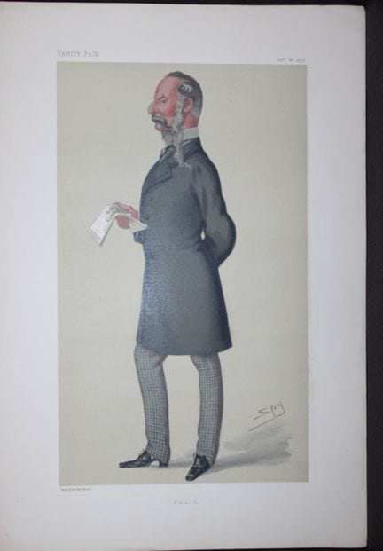 John Tenniel - Punch by Spy 1878.

This print was 