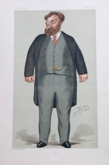Valentine C Princep - Val by Spy 1876.

This print