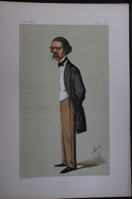 Sir Henry Thompson by Ape 1874.

This print was dr