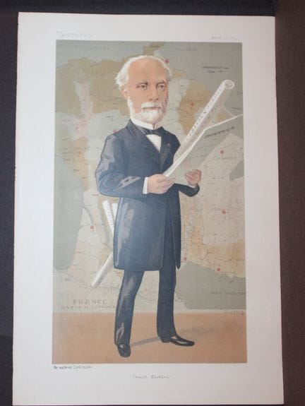 M Charles Louis de Saulces de Freycinet - French W