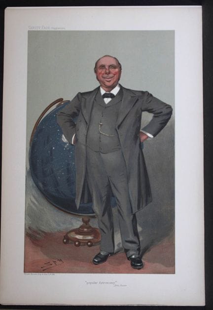 Sir Robert Ball - popular Astronomy by Spy 1905.

