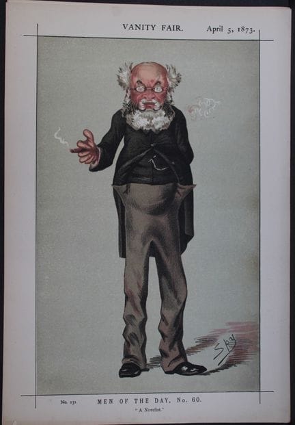 Anthony Trollope - A Novelist by Spy 1873.

This p