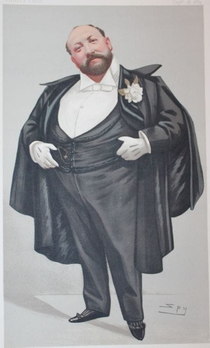 Augustus Henry Glossop Harris  - Drury Lane by Spy