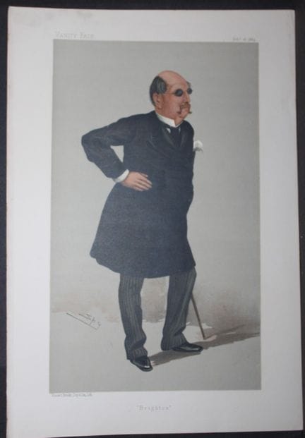 Sir William Tindal Robertson MP - Brighton by Spy 