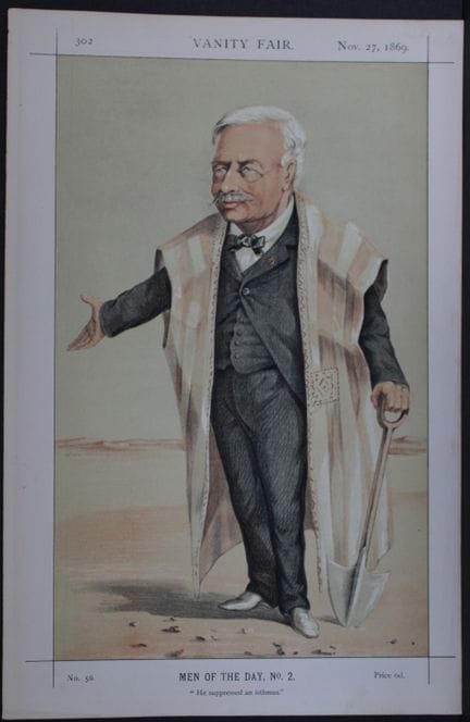 Ferdinand Marie, Le Viscomte de Lesseps - He suppr