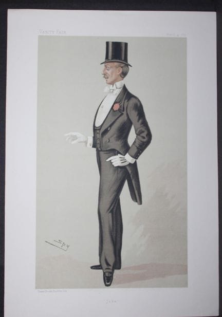 John Delacour - John by Spy 1885.

This print was 