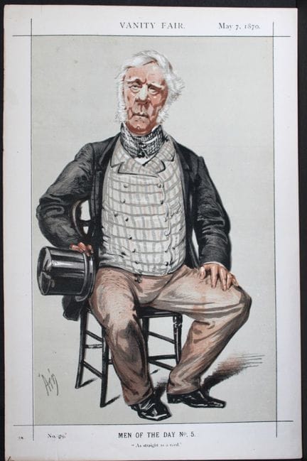 Admiral Rous - As straight as a reed by Atn 1870.
