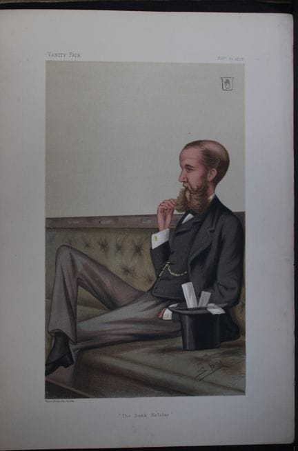 Sir John Lubbock Bt MP - The Bank Holiday by Spy 1