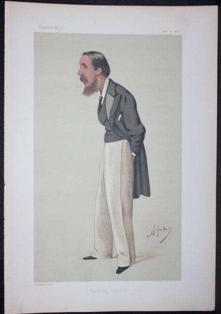 Rivers Wilson CB - Egyptian Finance by Ape 1878.

