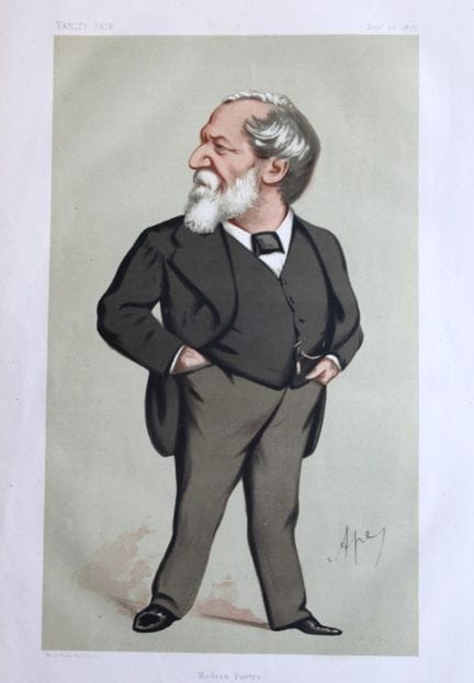 Robert Browning - Modern Poetry by Ape 1875.

This