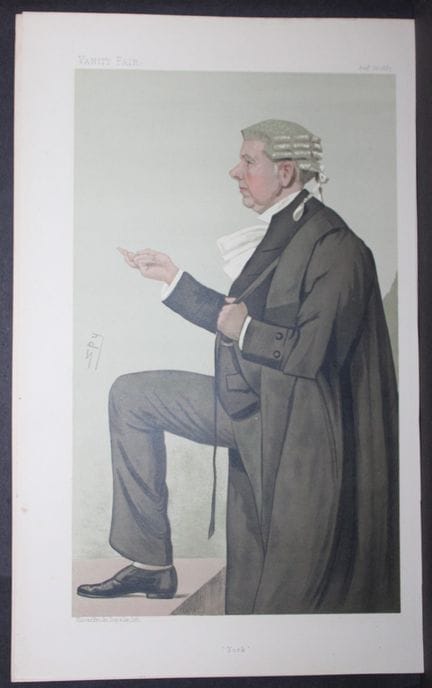 Frank Lockwood QC MP - York by Spy 1887.

This pri