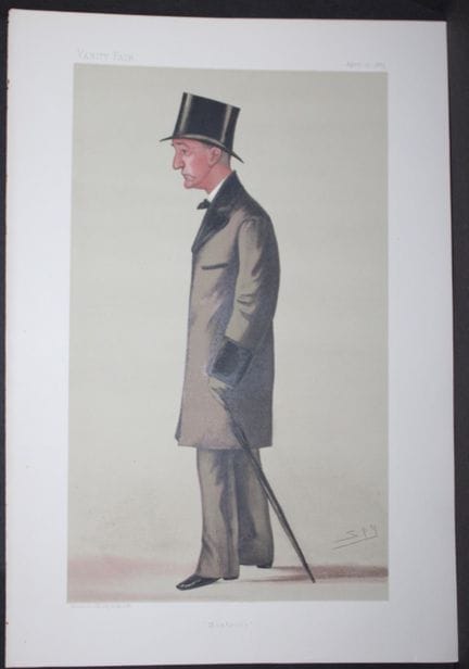 Rt Hon William Edward Baxter MP - Montrose by Spy 