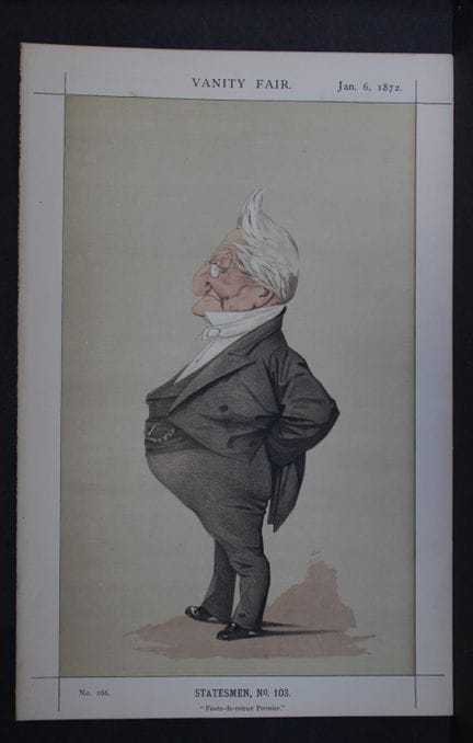 Louis Adolphe Thiers - Faute-de-mieux Premier by C