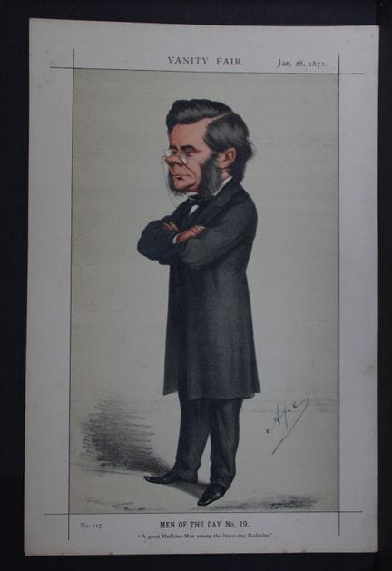 Professor Thomas Henry Huxley  by Ape 1870.

This 