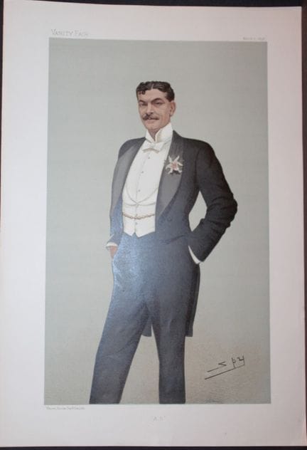 Arthur Bourchier - A B by Spy 1896.

This print wa