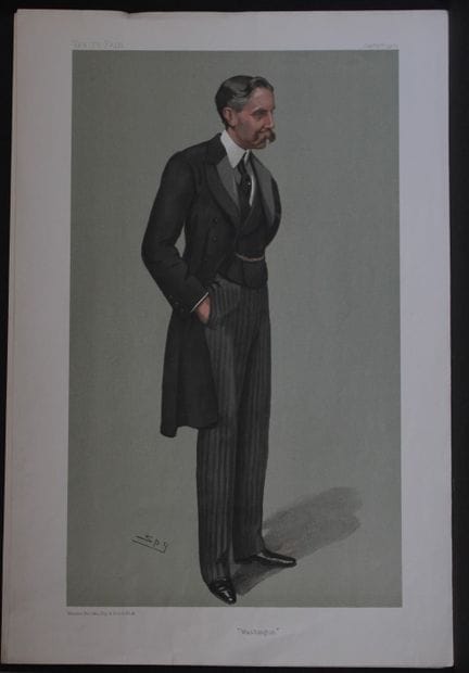 Sir Michael Henry Herbert - Washington by Spy 1902