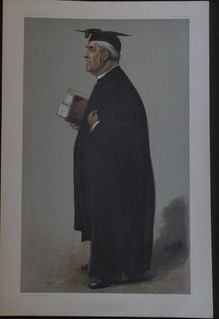 Rev William Baker - MTS by wag 1901.

This print w