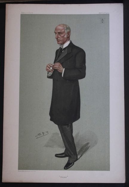 Sir Richard Douglas Powell MD - Chests by Spy 1904