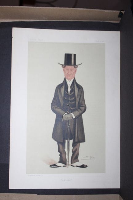 Edmund Sturge - a Quaker by Spy 1886.

This print 