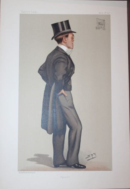 Cyril Francis Maude - Squirrel by Spy 1897.

This 