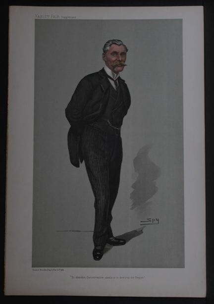 Sir John Dickson-Poynder by Spy 1905.

This print 