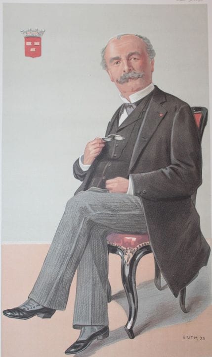 Baron Chaudron de Courcel - The French Ambassador 