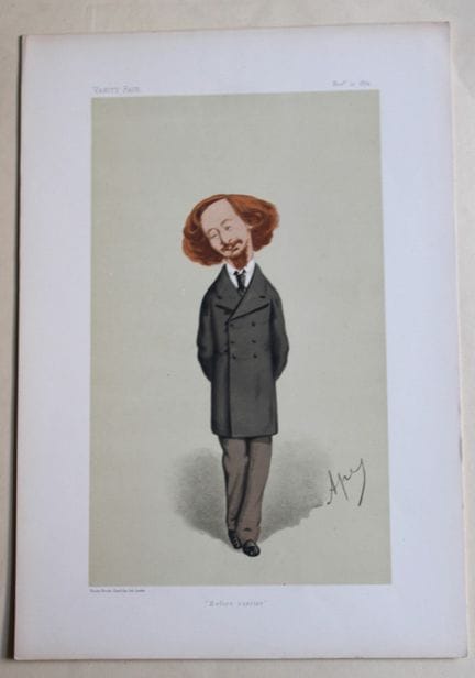 AC Swinburne by Ape - Before Sunrise 1874.

This p